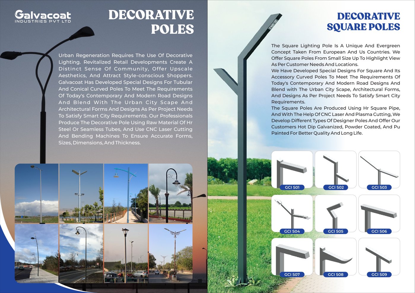 Decorative Poles
